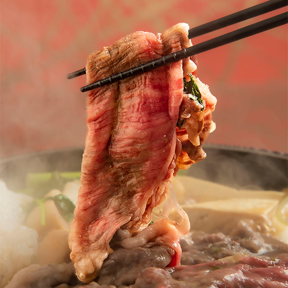わだ家流 和牛すき焼き一人前／￥4,500 1