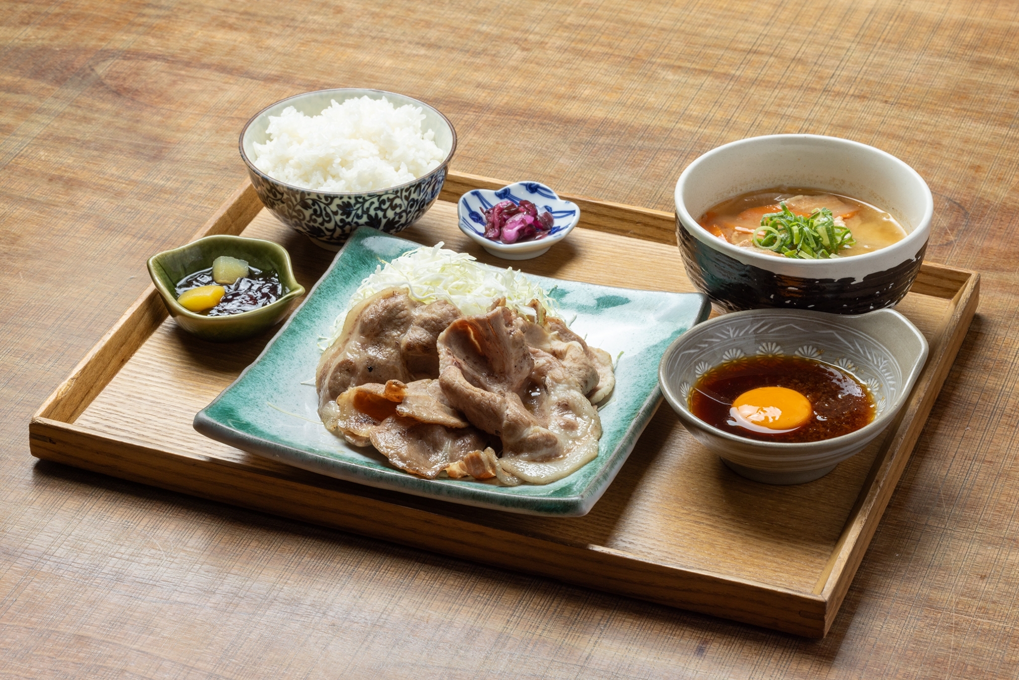 名物!炭火焼きしゃぶ定食