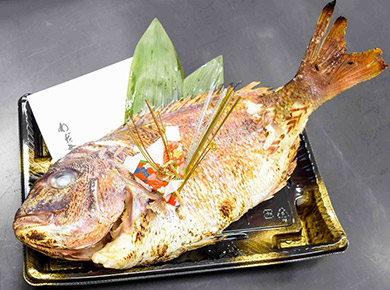 鯛の姿焼き